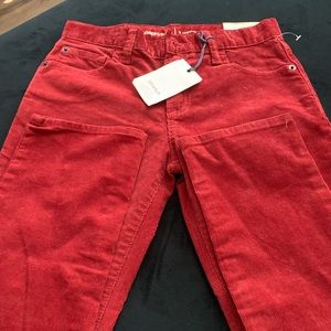 Boys corduroy slim fit pants